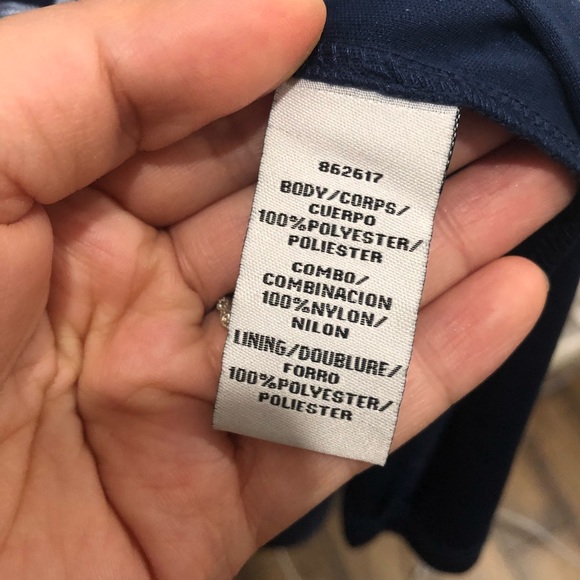 NWOT JS Collections Soutache Midi Dress Navy Sky - Picture 12 of 14